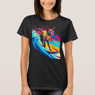 Siamese Cat Surf T-Shirt