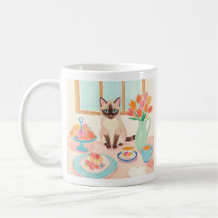 Siamese Cat & Sweat Treats Mug
