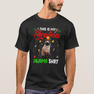Siamese Cat  This Is My Christmas Pajama  Xmas T-Shirt