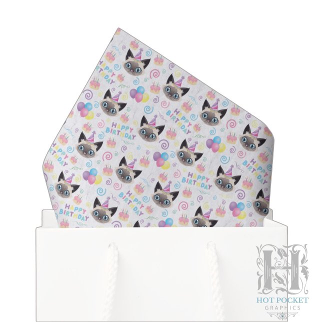 Siamese Cat Tissue Paper (Creator Uploaded)