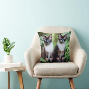 Siamese Cat Twins, Cushion