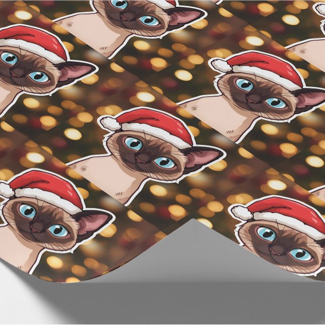 Siamese cat wrapping paper (Creator Uploaded)