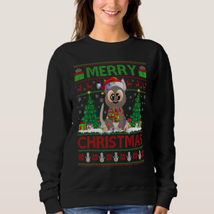 Siamese Cat Xmas Tree Ugly Santa Siamese Cat Chr Sweatshirt