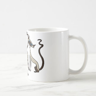 Siamese cats coffee mug