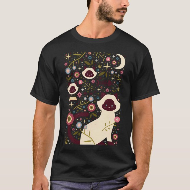 Siamese Cats T-Shirt (Front)