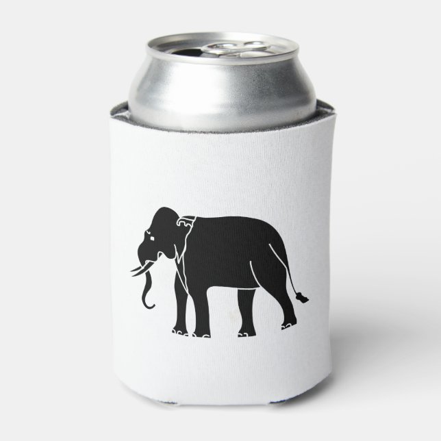Siamese Elephant Can Cooler (Can Front)
