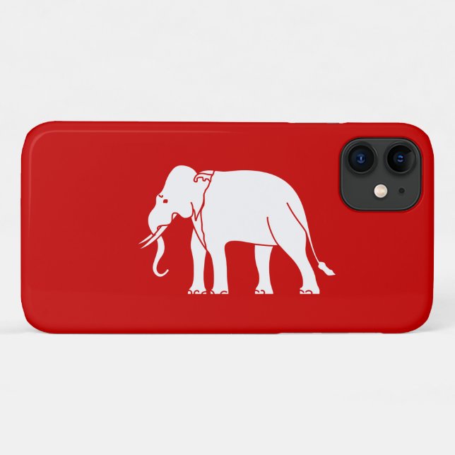 Siamese Elephant Case-Mate iPhone Case (Back (Horizontal))