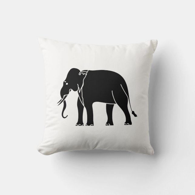 Siamese Elephant Cushion (Front)