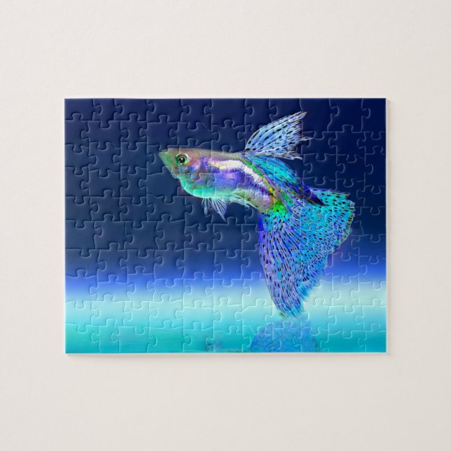 Siamese fighting fish jigsaw puzzle (Horizontal)