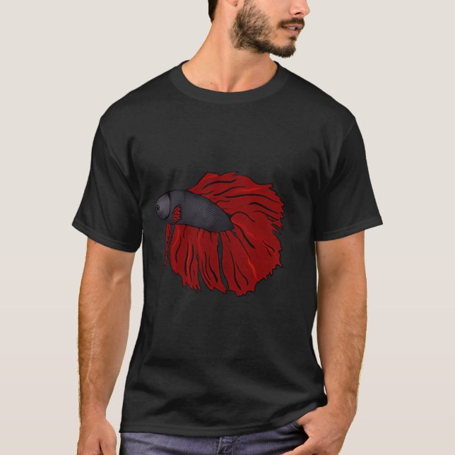Siamese Fighting Fish T-Shirt (Front)