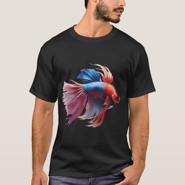 siamese fighting fish, thai fish T-Shirt (Front)