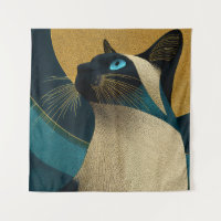 Siamese Mosaic Portrait