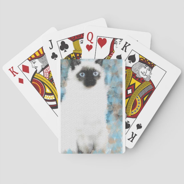 Siamese Playing Cards (Back)