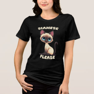 Siamese Please Tri-Blend Shirt