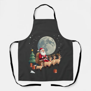 Siamese Reindeer Christmas Siamese Cat Lover Gifts Apron