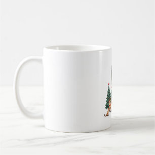 Siamese Reindeer Christmas Siamese Cat Lover Gifts Coffee Mug