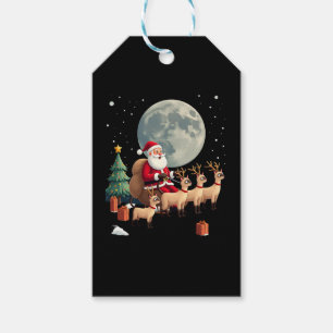 Siamese Reindeer Christmas Siamese Cat Lover Gifts Gift Tags