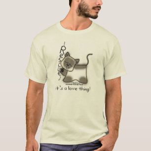 Siamese RESCUE...it's a love thing! T-Shirt