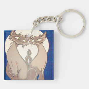 Siamese Style Keychain