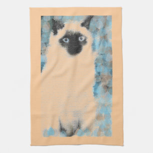 Siamese Tea Towel