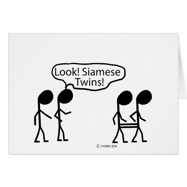 Siamese Twins (Front Horizontal)
