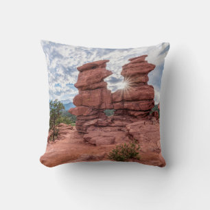 Siamese Twins Colorado Sunburst Cushion