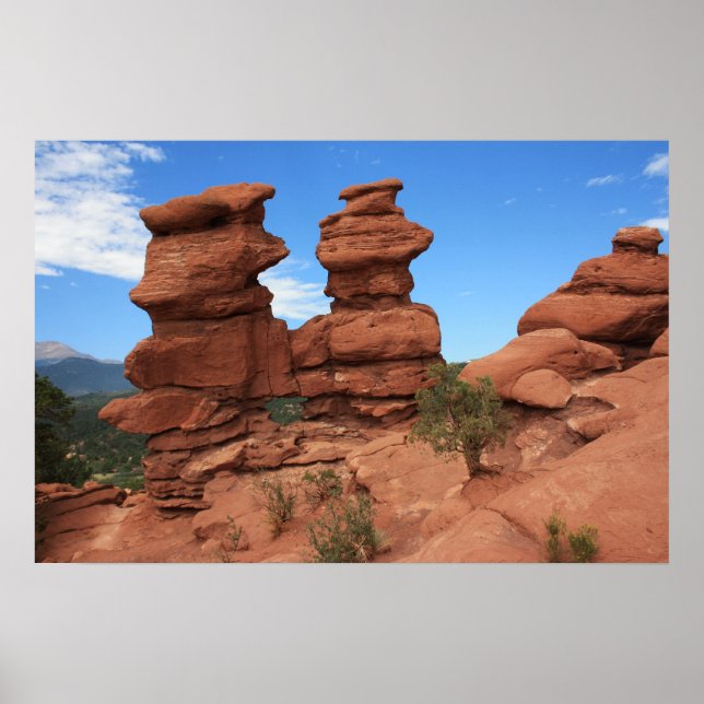 Siamese Twins ~ Garden of the Gods Poster (Front)
