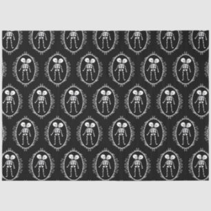 Siamese Twins Skeleton Tissue Paper