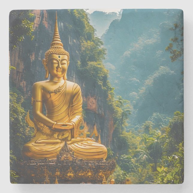 Siam's Eternal Seat Stone Coaster (Front)
