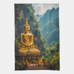 Siam's Eternal Seat Tea Towel