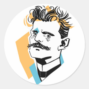 Sibelius Classic Round Sticker