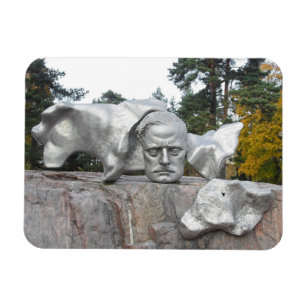 Sibelius monument, Helsinki, Finland Magnet
