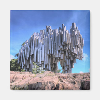Sibelius Monument, Helsinki, Finland Magnet