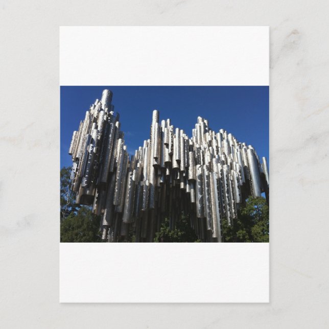 Sibelius Monument Postcard (Front)