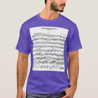 Sibelius Violin Concerto T-Shirt