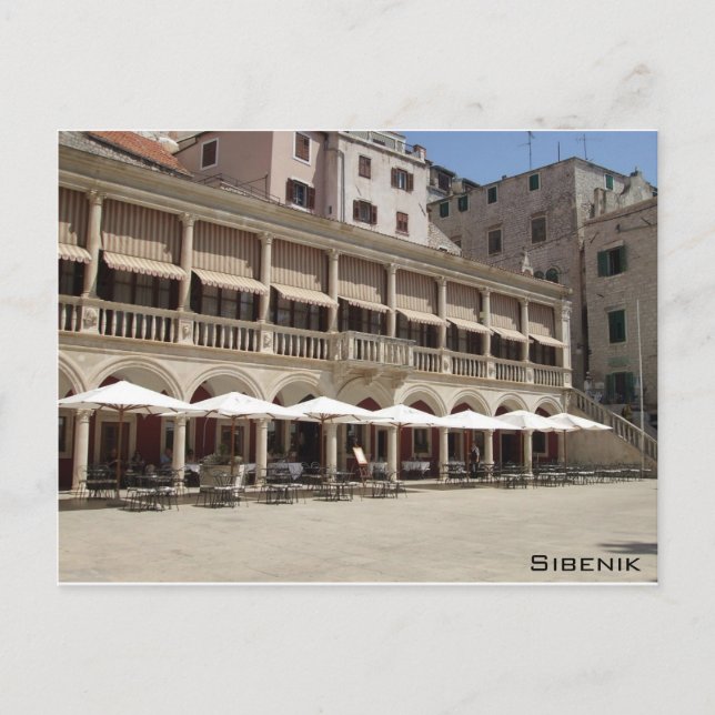 Sibenik Postcard (Front)
