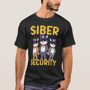 Siber Security Siberian Husky Dog Puppy Owner 1 T-Shirt