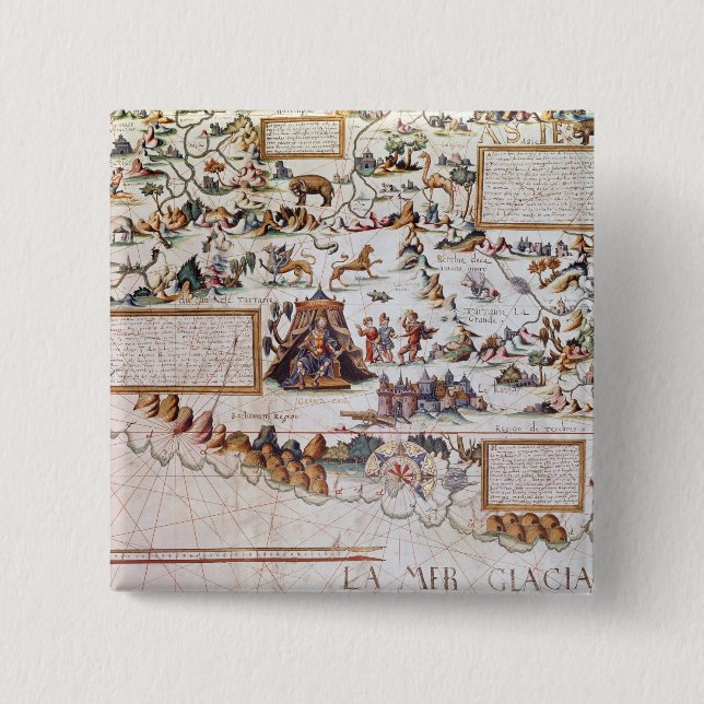 Siberia 15 Cm Square Badge (Front)