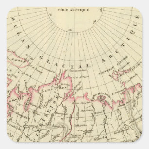 Siberia Square Sticker