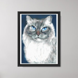 Siberian Cat Canvas Print