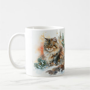 Siberian Cat Coffee Mug