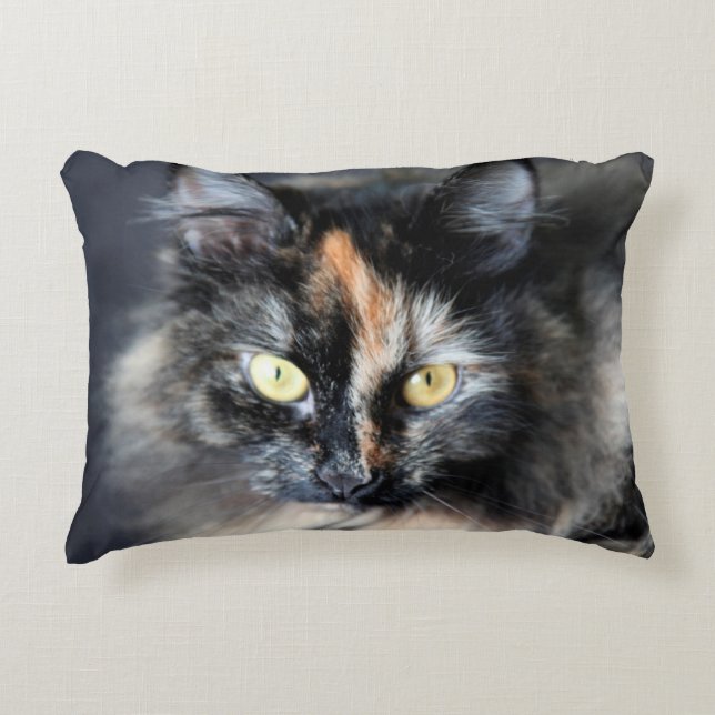 Siberian Cat Decorative Cushion (Front)