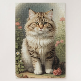 Siberian Cat Jigsaw Puzzle