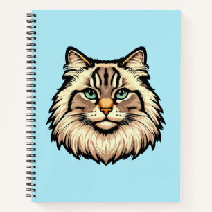 Siberian Cat Notebook