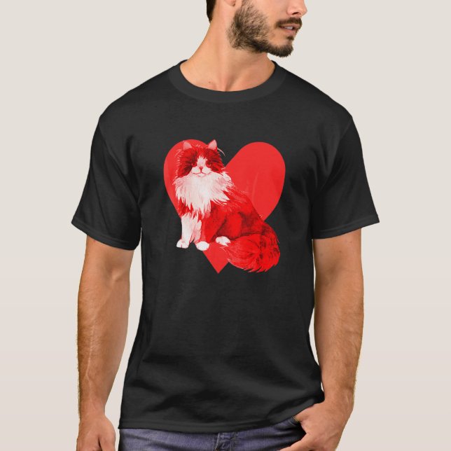 Siberian Cat T-Shirt (Front)
