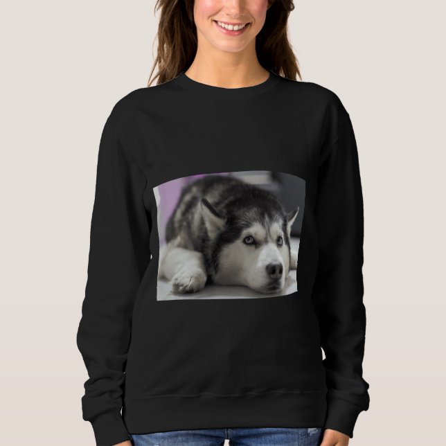 Siberian Husky 32 Sweatshirt (Front)