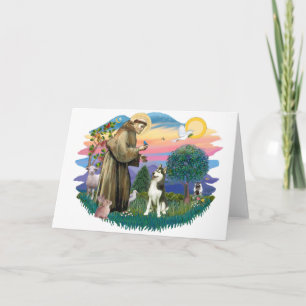 Siberian Husky (#3) Card