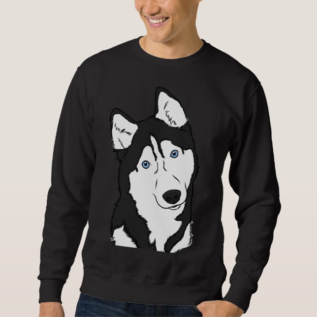 Siberian Husky 4 Sweatshirt (Front)