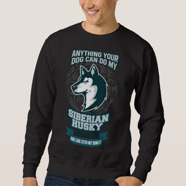 Siberian Husky 56 Sweatshirt (Front)
