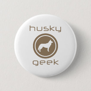 Siberian Husky 6 Cm Round Badge